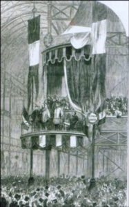 Garibaldi al Crystal Palace di Londra