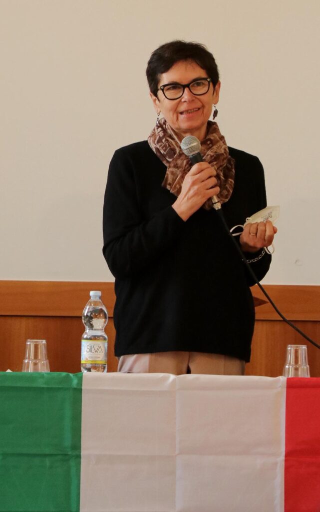 La presidente del Congresso e vicepresidente nazionale Mariella Bortoletto