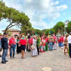 Autorità, soci ANVRG e cittadini a Cesenatico per la Festa di Garibaldi 2022
