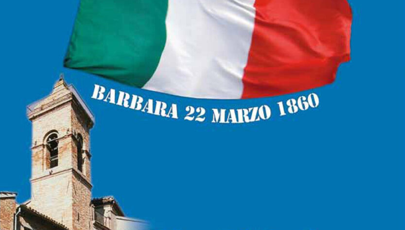 La torre di Barbara dove fu issato il tricolore nel marzo 1860